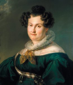 Portrait of Maria Cristina Ferdinand of Bourbon