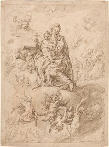 The Madonna of the Rosary by Vicente Salvador Gómez