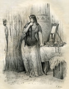 Brunehaut (or Brunehilde, v.534-613) Queen of Austrasia in 567, Wife of King Sigebert. After His Death, She Administered the Kingdom with Energy. Her Rivalry with Frenegonde, Queen of Neustria, Ravaged Their States. Delivered to Clotaire