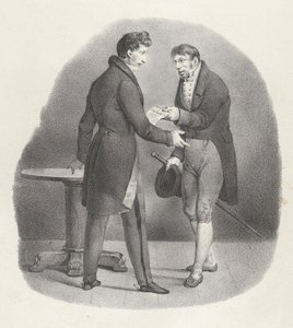 I Thought as Much, 1824 by Victor Adam