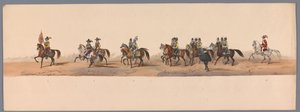 Historical Parade at the Bicentennial of Utrecht University, 1836 (Plate 2) by Victor Adam