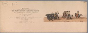 Historical Parade at the Second Centennial of Utrecht University, 1836 (Title Print) by Victor Adam