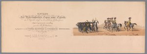 Historical Parade at the Bicentennial of Utrecht University, 1836 Parade of the Dutch Army to Ostend, July 3, 1600, the Day after the Victory at Nieuwpoort; According to the Costumed Representation Given by H H Stud by Victor Adam