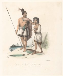 Clothing of the inhabitants of Houa-Houa (New Zealand)