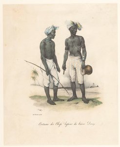 Clothing of the leaders of Havre-Dorey in Papua New Guinea by Victor Adam