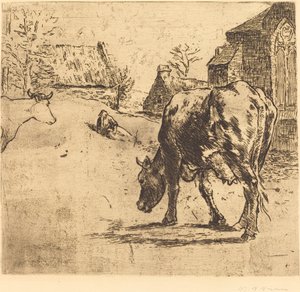 The Cow by Victor Alfred Paul Vignon