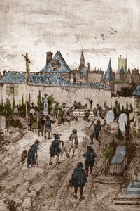 Jansenist Convulsionary (or Saint Medard) (Works of Convulsions) in the 18th Century: The Sick and Infirm Go to the Cemetery of Saint-Medard (Where is the Tomb of Deacon Francois Paris) to be Miraculously Healed
