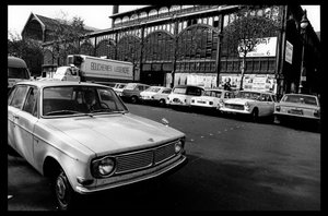 Les halles de Paris just before the demolition of August 1971