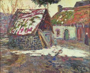 The Effect of Snow by Victor Charreton