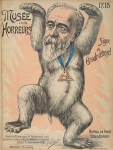 Musée des Horreurs Gallery of Horrors: Henri Brisson, 1899