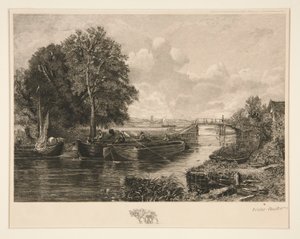 View on the Stour by Victor Louis Focillon