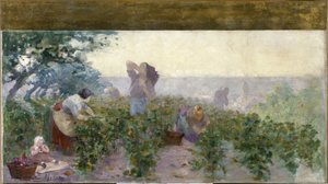 Sketch for Bagnolet Town Hall: Harvest