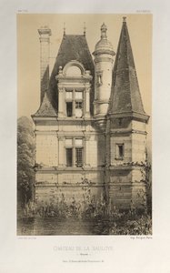 Picturesque Architecture or Monuments of the 15th and 16th Centuries: Castles of France of the 15th and 16th Centuries: Pl. 64, Castle of La Sauloye (Mayenne)