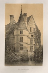 Picturesque Architecture or Monuments of the 15th and 16th Centuries: Castles of France of the 15th and 16th Centuries: Pl. 68, Le Plessis-Bas (Aisne) by Victor Petit