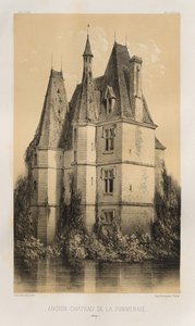 Picturesque Architecture or Monuments of the 15th and 16th Centuries: Castles of France of the 15th and 16th Centuries: Pl. 94, Old Château de la Pommeraie (Aisne)