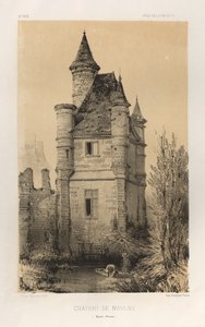 Chateau De Maulny Haute-Marne, 1860