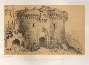 Ancienne Porte Du Chateau De Malmort Correze by Victor Petit