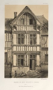 Maison En Bois Sculpte A Cravan Yonne by Victor Petit