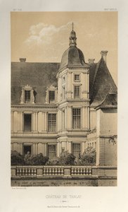 Château De Tanlay Yonne, 1860 by Victor Petit
