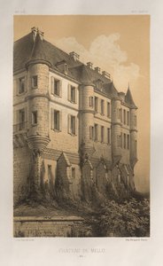 Château De Mello Oise by Victor Petit