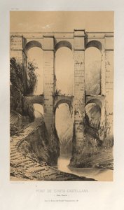 Pont De Civita-Castellana Etats Romains, Plate 50