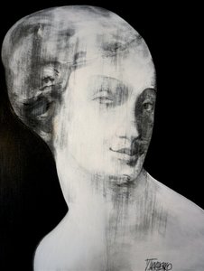Elegant Abstract Woman by Victor Tkachenko