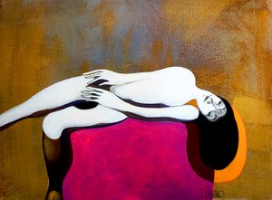 Elegant Reclining Figure