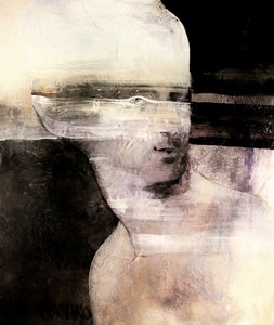 Muted Abstract Portrait by Victor Tkachenko