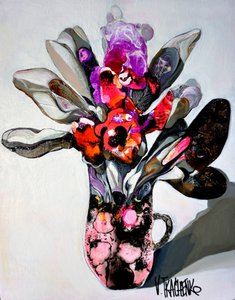 Vibrant Abstract Flowers