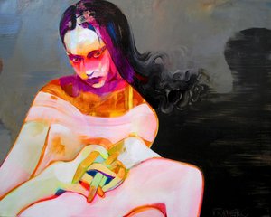 Vibrant Emotional Portrait by Victor Tkachenko