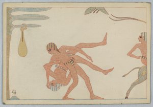 The Thieves and the Ass, Illustration for Aesop
