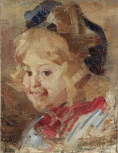 Head of a Girl by Vidosava Kovačević