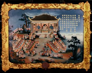 Court life - a feast