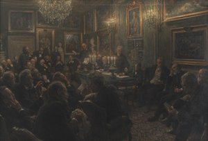 An Academy Council Meeting at Charlottenborg in 1904