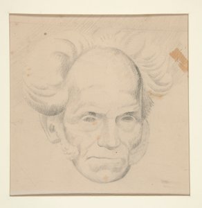 Portrait of Schopenhauer by Viking Eggeling