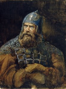 A Knight by Viktor Mikhaylovich Vasnetsov