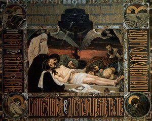 The Death Shroud by Viktor Mikhaylovich Vasnetsov