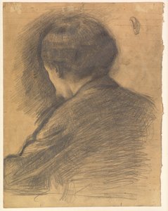 Self-Portrait seen from behind
