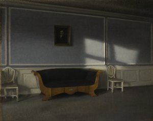 Sunshine in the Drawing Room III by Vilhelm Hammershoi