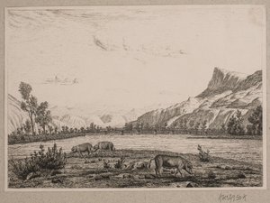 Mountain Region in Tyrol by Vilhelm Kyhn
