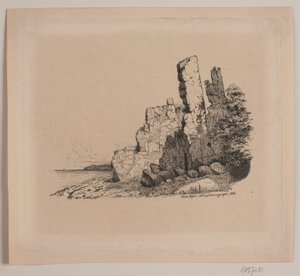 Rocky Coast of Bornholm by Vilhelm Kyhn