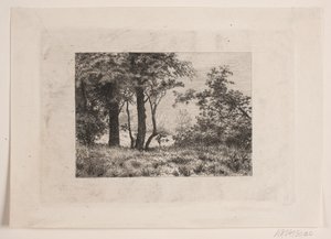 Oak Trees at the Edge of a Forest by Vilhelm Kyhn