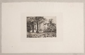 Oak Trees at the Edge of a Forest by Vilhelm Kyhn