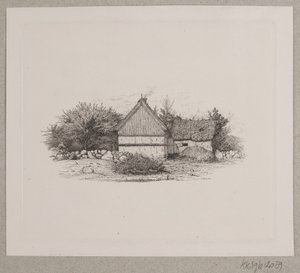 A Farmhouse by Vilhelm Kyhn