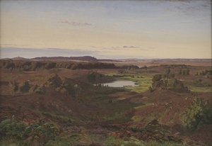Landscape in the North of Zealand. Afternoon by Vilhelm Kyhn