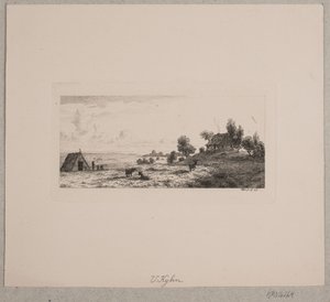 Landscape with a Farmhouse and a Cottage