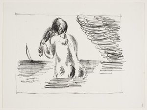 Bathing Girl by Vilhelm Lundstrøm