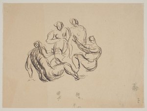 Composition with Five Naked Women
