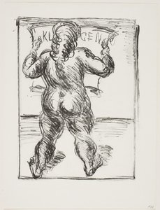 Standing Woman from the Back by Vilhelm Lundstrøm
