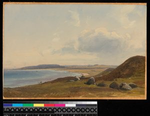 View Towards Hesbjerg from the Hornbaek Estate, 1857